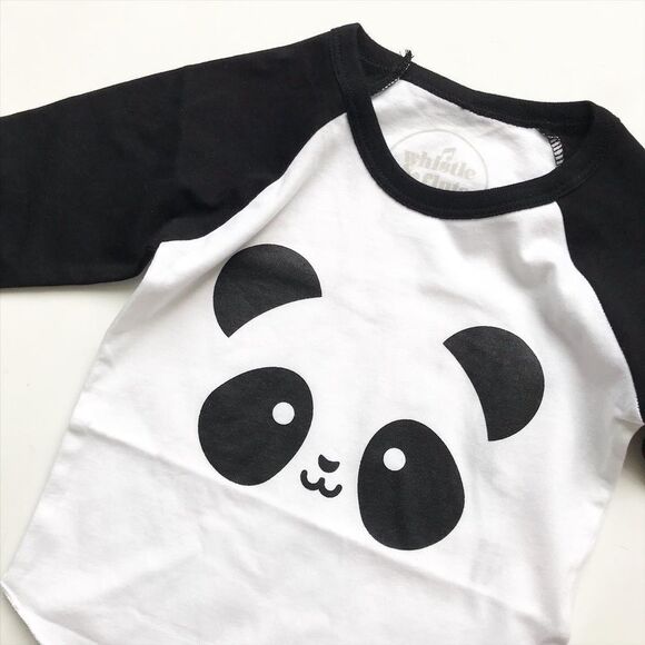 Whistle & Flute NWT KAWAII panda top 6-12 months - Picture 3 of 5